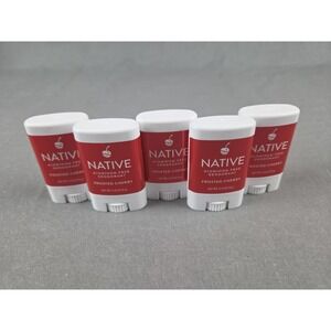 Mini Native Deodorant 5 Pack Frosted Cherry Scent New